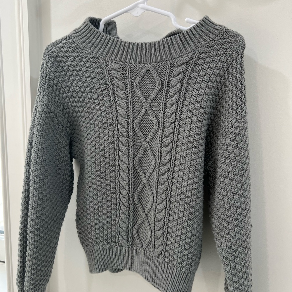 Quincy and Mae Cable Knit Boys  Sweater